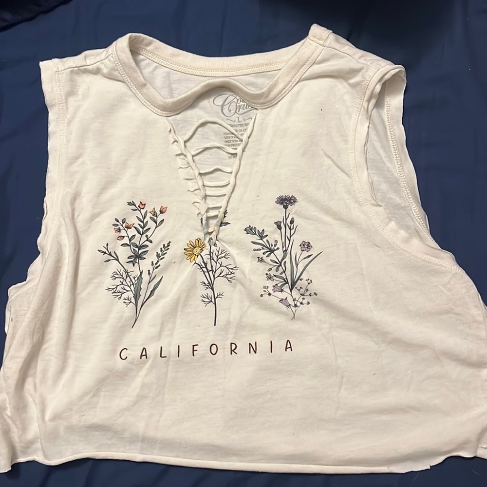 Large California tank top